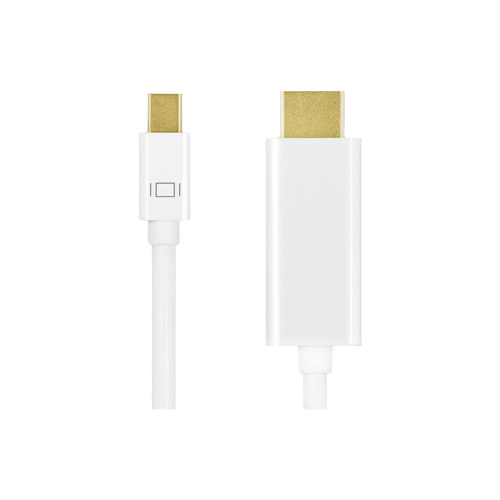 Produktbild för LogiLink adapterkabel - DisplayPort / HDMI - 1 m
