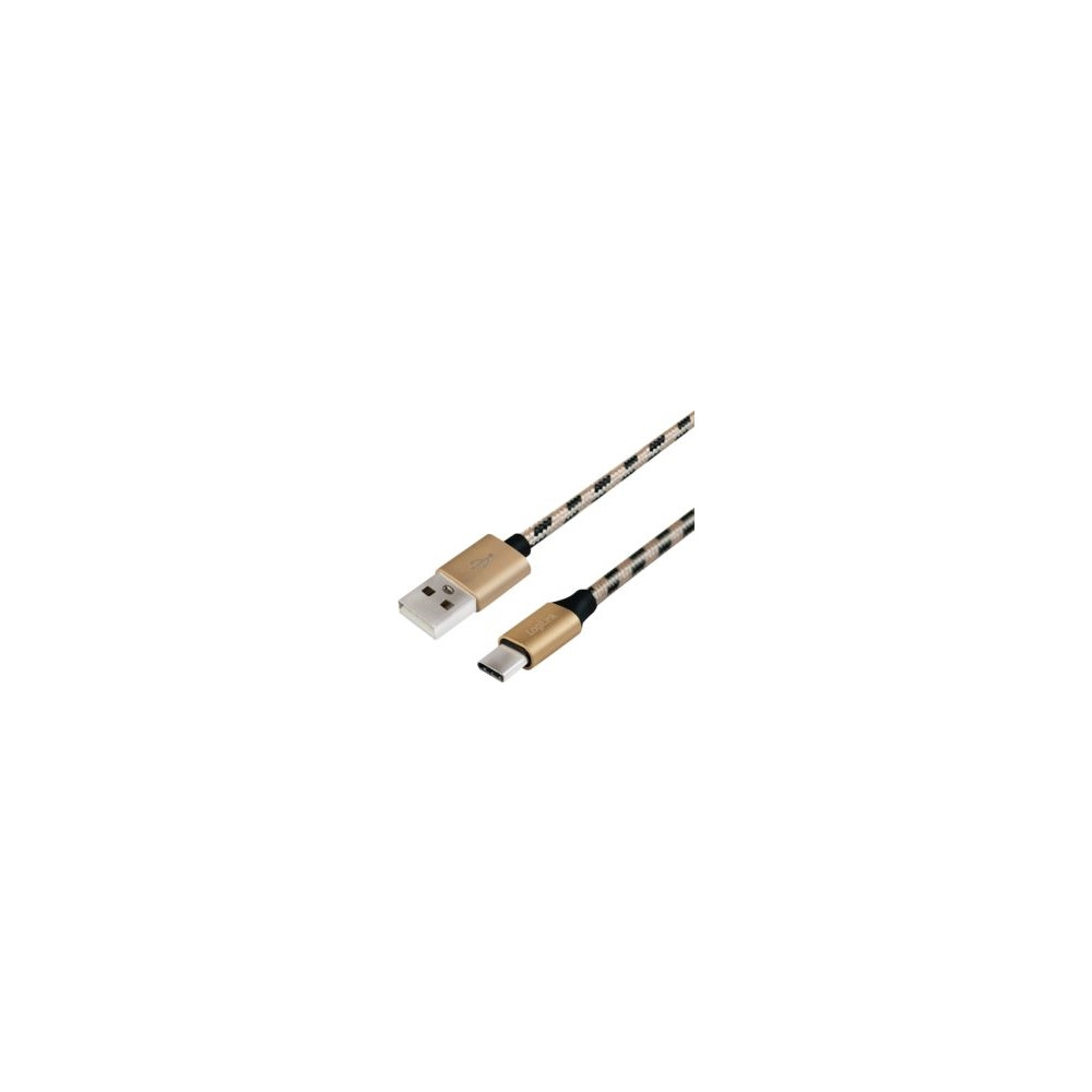 Produktbild för LogiLink - USB-kabel - USB till USB-C - 2 m