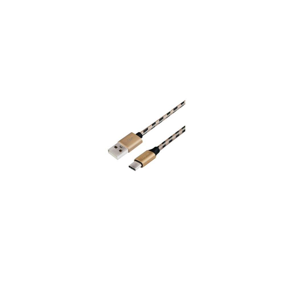 Produktbild för LogiLink - USB-kabel - USB till USB-C - 2 m