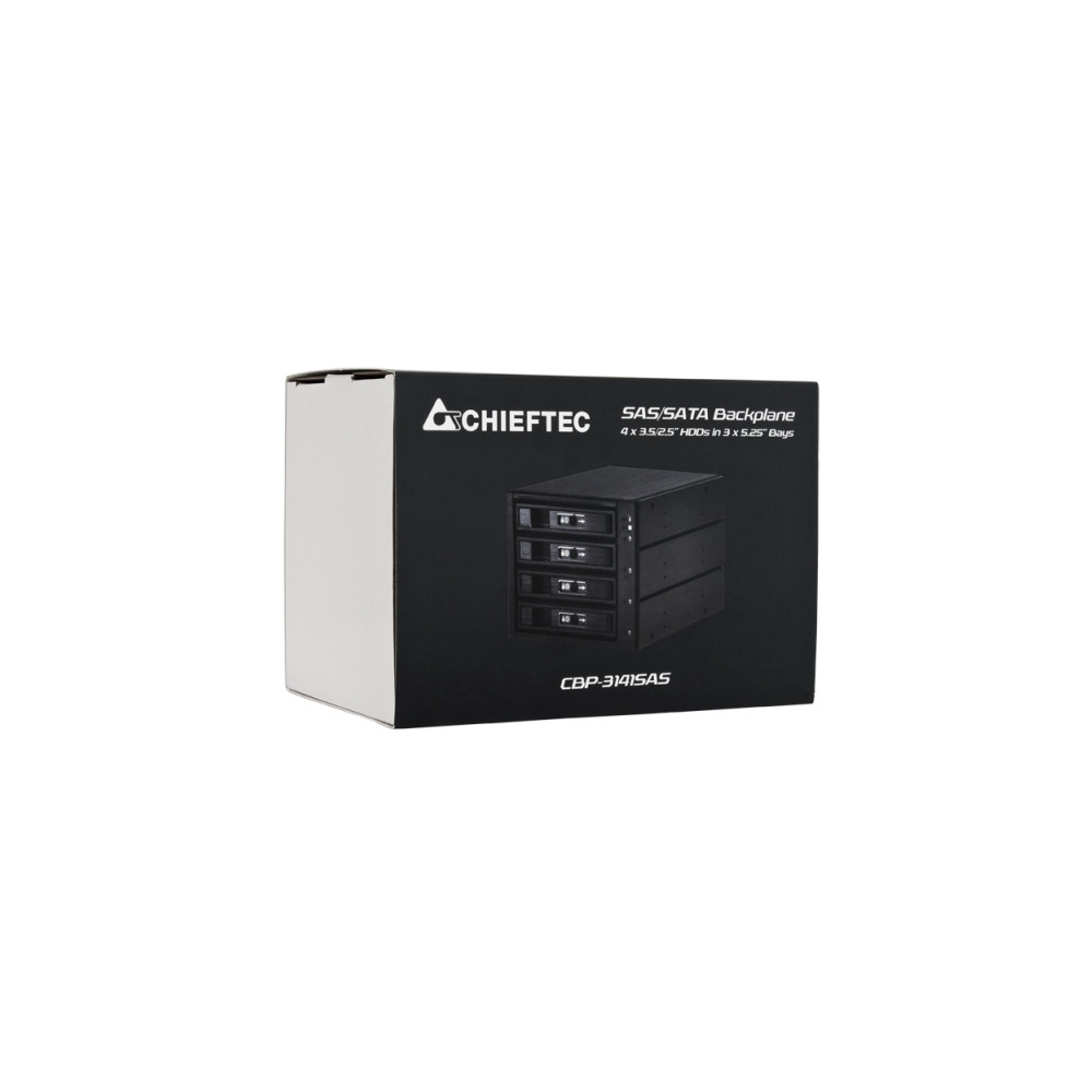 Produktbild för Chieftec CBP-3141SAS - hållare för lagringsenheter