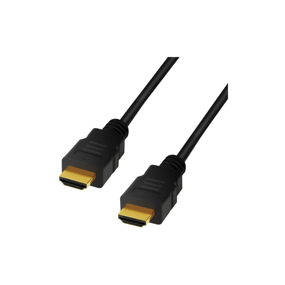 Produktbild för LogiLink HDMI-kabel med Ethernet - 3 m