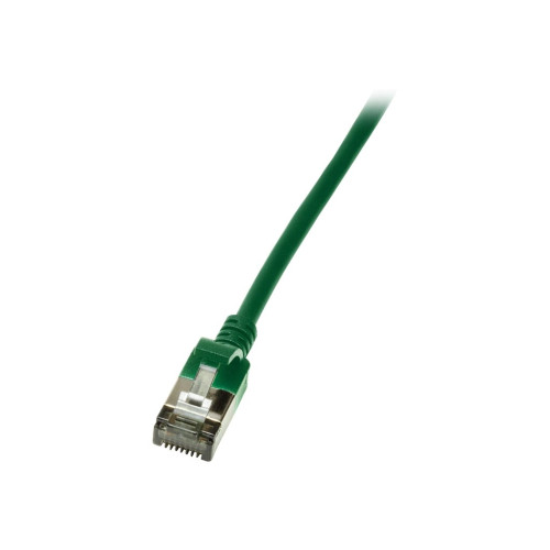 2direct LogiLink Ultraflex SlimLine - patch-kabel - 0.3 m - grön, RAL 6029