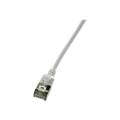 2direct LogiLink SlimLine - patch-kabel - 1.5 m - grå, RAL 7035