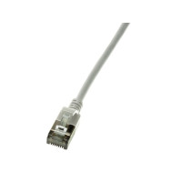 Produktbild för LogiLink SlimLine - patch-kabel - 1.5 m - grå, RAL 7035