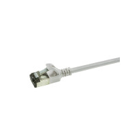 Produktbild för LogiLink SlimLine - patch-kabel - 2 m - grå, RAL 7035