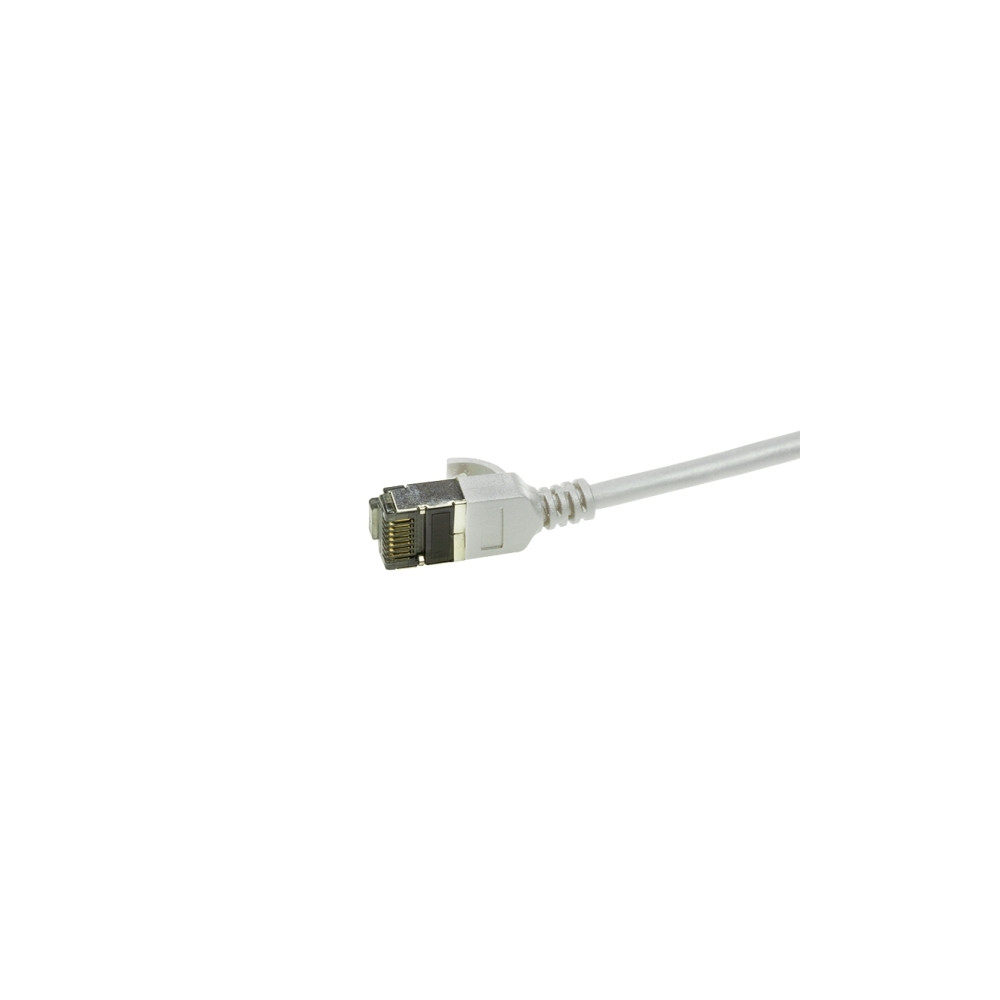 Produktbild för LogiLink SlimLine - patch-kabel - 2 m - grå, RAL 7035