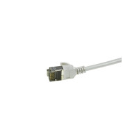 Produktbild för LogiLink SlimLine - patch-kabel - 2 m - grå, RAL 7035