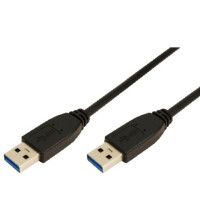 Produktbild för LogiLink - USB-kabel - USB typ A till USB typ A - 3 m