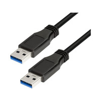 Produktbild för LogiLink - USB-kabel - USB typ A till USB typ A - 3 m