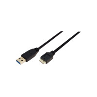 Produktbild för LogiLink - USB-kabel - USB typ A till Micro-USB typ B - 60 cm
