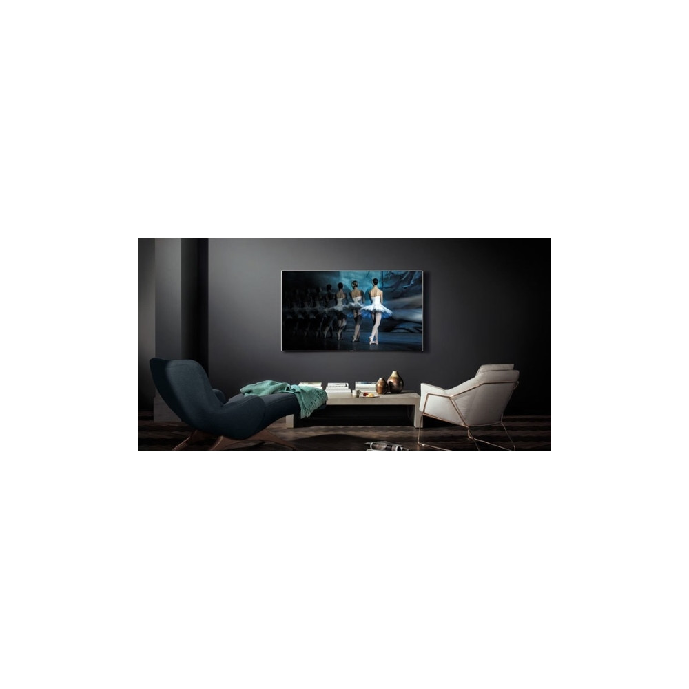 Produktbild för TECHly monteringssats - fixerad - för LCD-TV/välvd LCD-TV - svart
