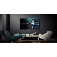 Produktbild för TECHly monteringssats - fixerad - för LCD-TV/välvd LCD-TV - svart
