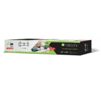 Produktbild för TECHly monteringssats - fixerad - för LCD-TV/välvd LCD-TV - svart