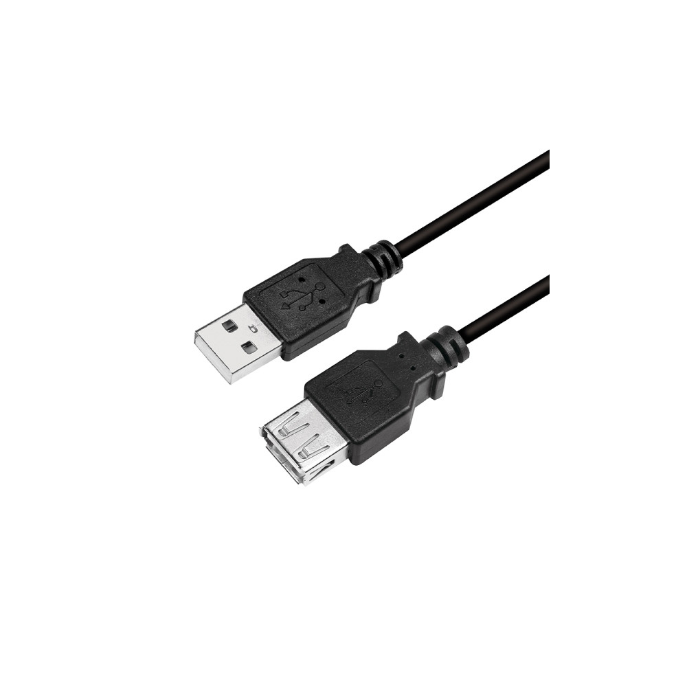 Produktbild för LogiLink - USB-förlängningskabel - USB till USB - 3 m
