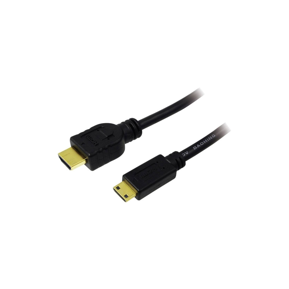 Produktbild för LogiLink High Speed with Ethernet - HDMI-kabel med Ethernet - 1 m