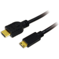 Produktbild för LogiLink High Speed with Ethernet - HDMI-kabel med Ethernet - 1 m