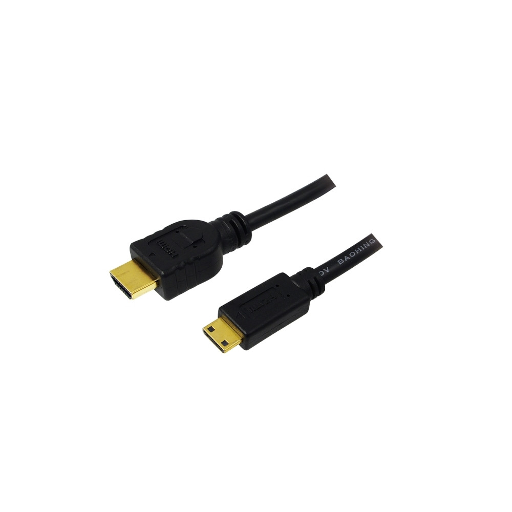 Produktbild för LogiLink High Speed with Ethernet - HDMI-kabel med Ethernet - 1 m