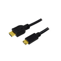 Produktbild för LogiLink High Speed with Ethernet - HDMI-kabel med Ethernet - 1 m