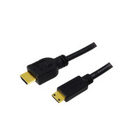 Produktbild för LogiLink High Speed with Ethernet - HDMI-kabel med Ethernet - 1 m