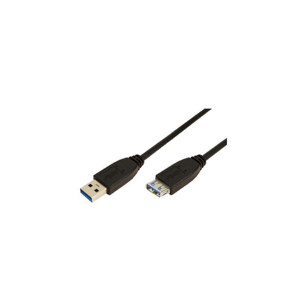 Produktbild för LogiLink - USB-förlängningskabel - USB typ A till USB typ A - 1 m