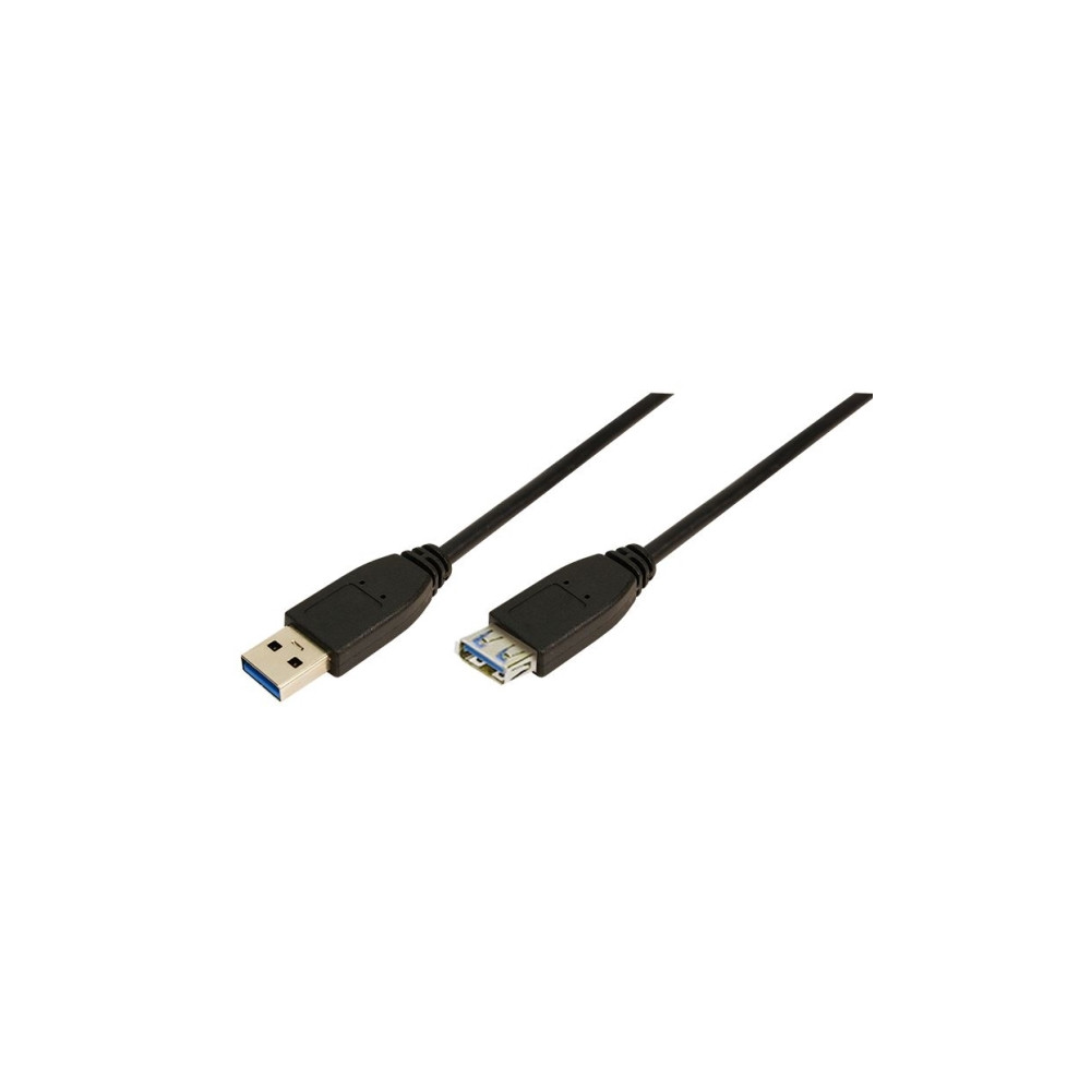 Produktbild för LogiLink - USB-förlängningskabel - USB typ A till USB typ A - 1 m
