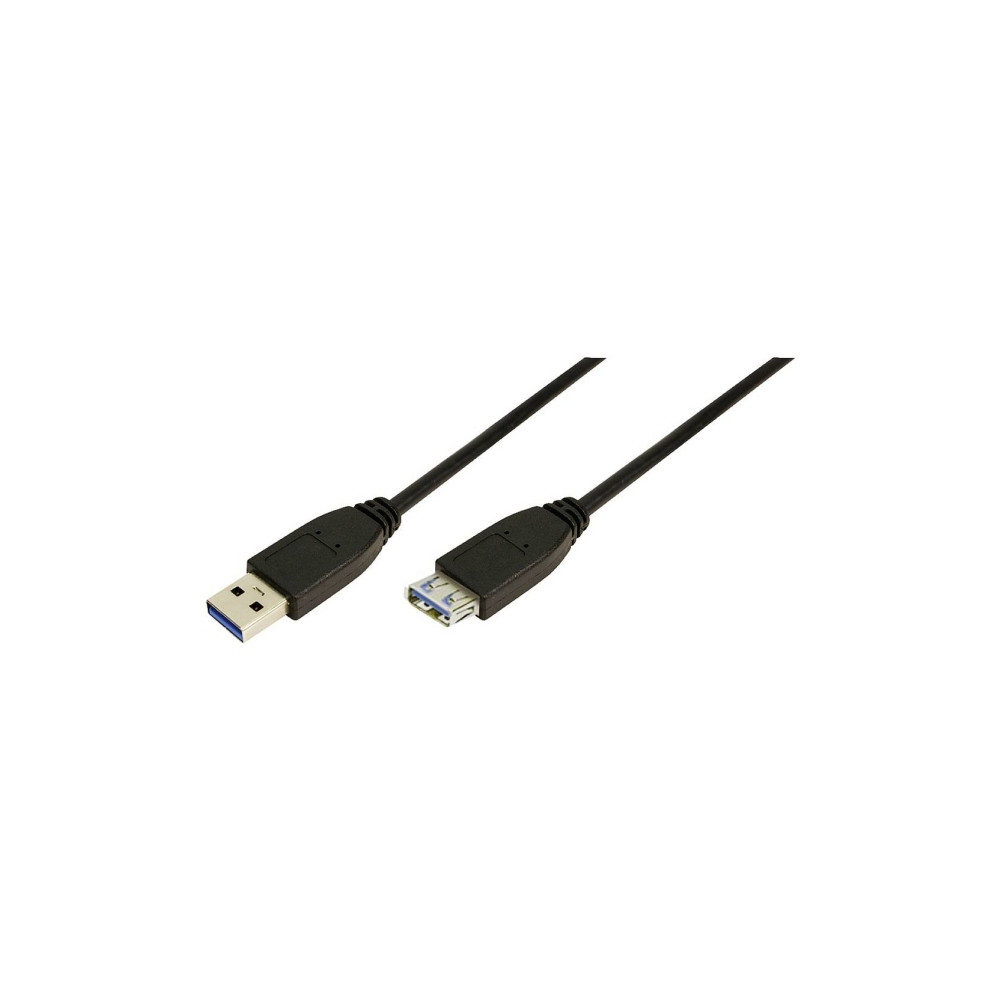 Produktbild för LogiLink - USB-förlängningskabel - USB typ A till USB typ A - 1 m