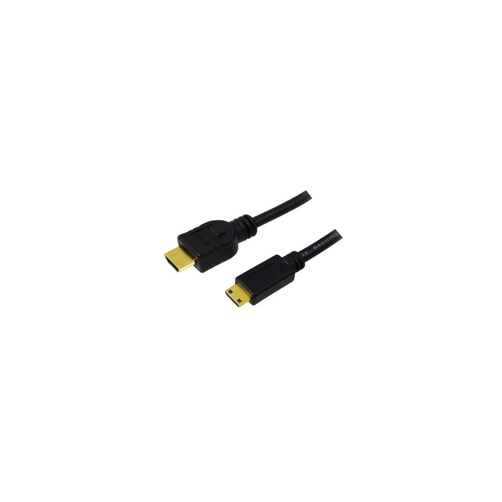 Produktbild för LogiLink High Speed with Ethernet - HDMI-kabel med Ethernet - 5 m