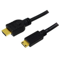 Produktbild för LogiLink High Speed with Ethernet - HDMI-kabel med Ethernet - 5 m