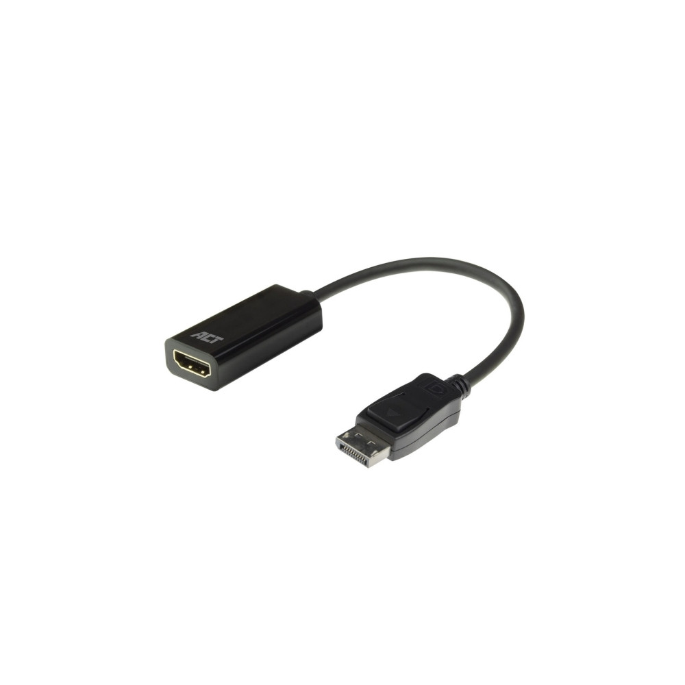 Produktbild för ACT adapterkabel - DisplayPort / HDMI - 15 cm