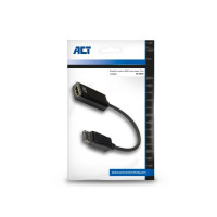 Produktbild för ACT adapterkabel - DisplayPort / HDMI - 15 cm