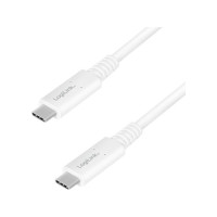 Produktbild för LogiLink - USB typ C-kabel - USB-C till USB-C - 0.8 m
