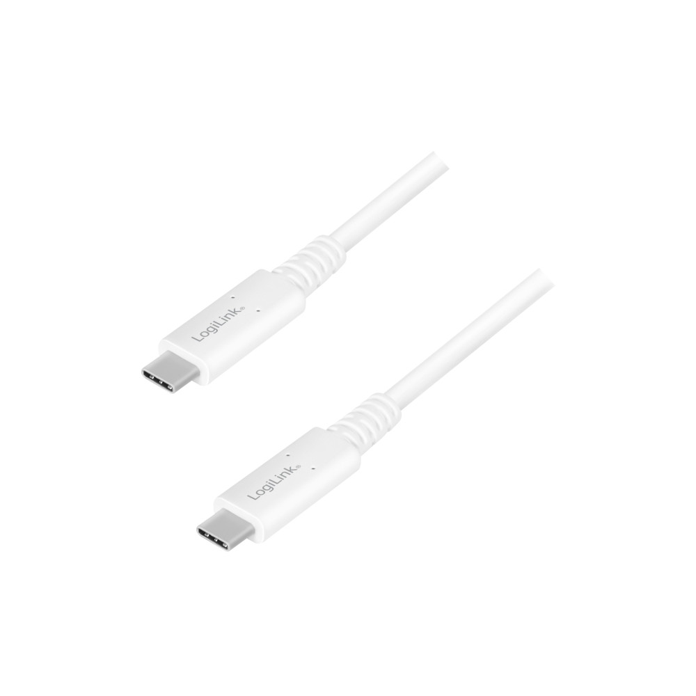 Produktbild för LogiLink - USB typ C-kabel - USB-C till USB-C - 0.8 m