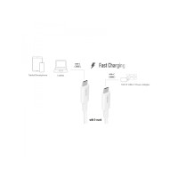 Produktbild för LogiLink - USB typ C-kabel - USB-C till USB-C - 0.8 m