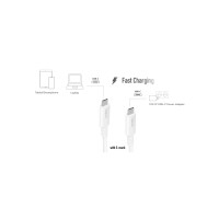 Produktbild för LogiLink - USB typ C-kabel - USB-C till USB-C - 0.8 m