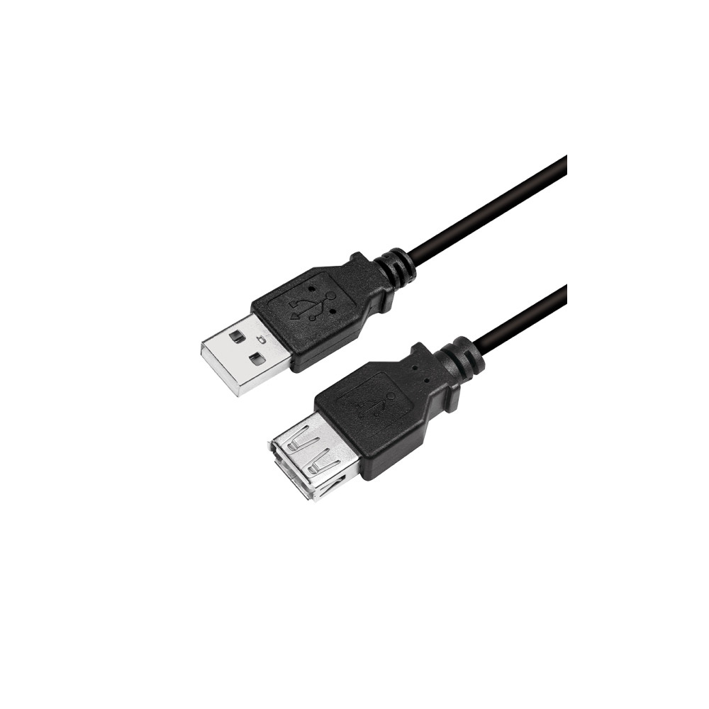 Produktbild för LogiLink - USB-förlängningskabel - USB till USB - 2 m