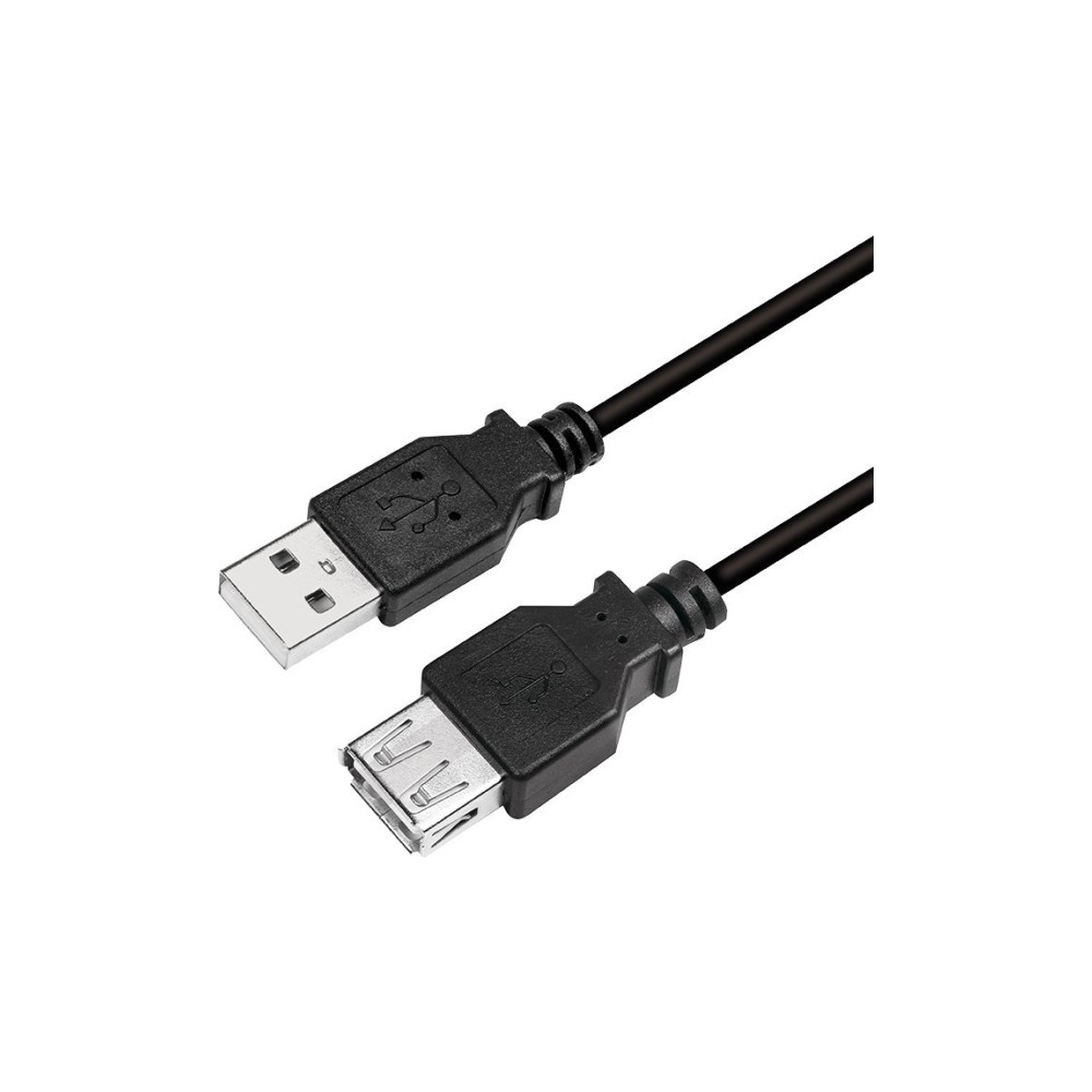 Produktbild för LogiLink - USB-förlängningskabel - USB till USB - 2 m