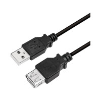 Produktbild för LogiLink - USB-förlängningskabel - USB till USB - 2 m