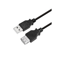 Produktbild för LogiLink - USB-förlängningskabel - USB till USB - 5 m