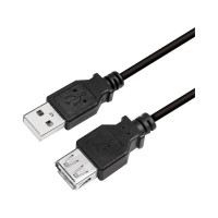 Produktbild för LogiLink - USB-förlängningskabel - USB till USB - 5 m