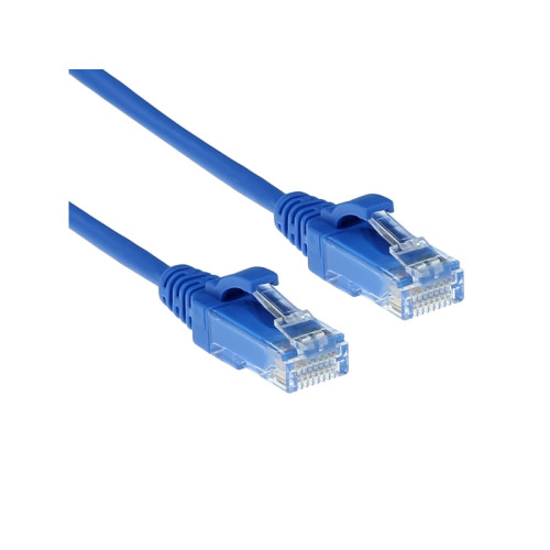 ACT ACT Slimline patch-kabel - 2 m - blå, RAL 5015