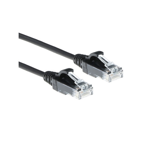 ACT ACT patch-kabel - 50 cm - svart, RAL 9011