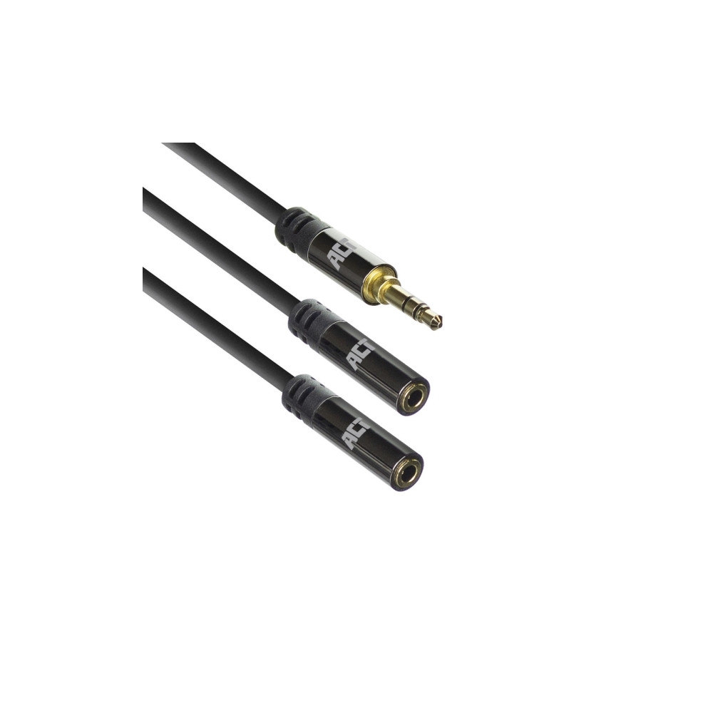 Produktbild för ACT ljudsplitter - 15 cm
