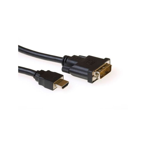 ACT ACT adapterkabel - HDMI / DVI - 1 m