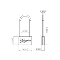 Produktbild för Vogel's Professional PFA 9109 monteringskomponent - för platt panel - svart