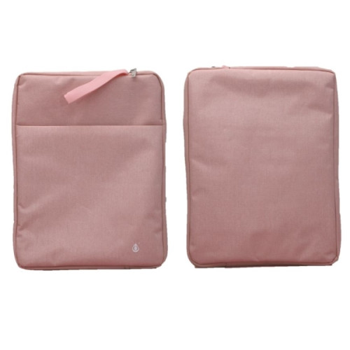 MTK OnePlus sleeve med ficka och handrem – upp till 13,3" – rosa