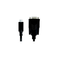 Produktbild för LogiLink - seriell adapter - USB-C 2.0 - RS-232 x 1