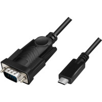 Produktbild för LogiLink - seriell adapter - USB-C 2.0 - RS-232 x 1