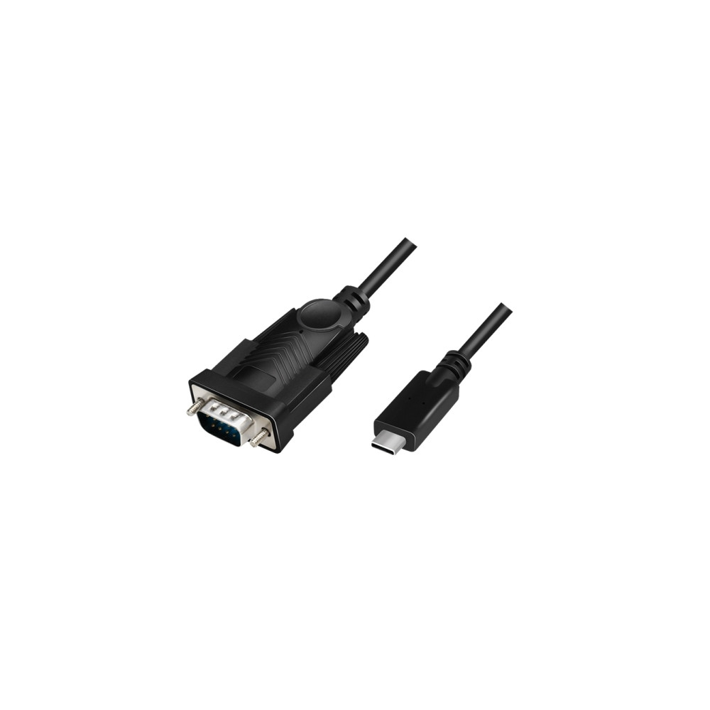 Produktbild för LogiLink - seriell adapter - USB-C 2.0 - RS-232 x 1