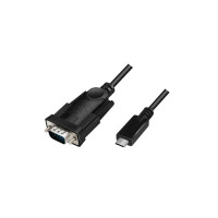 Produktbild för LogiLink - seriell adapter - USB-C 2.0 - RS-232 x 1