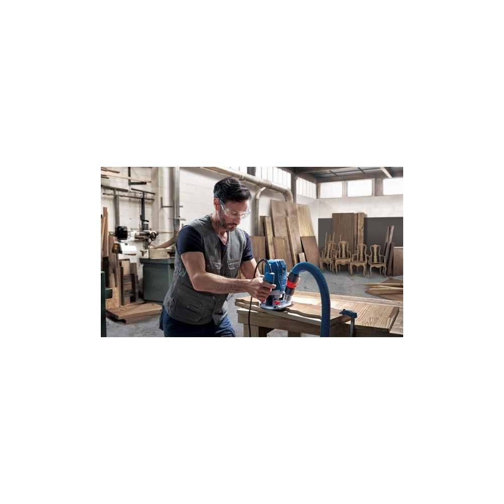 Produktbild för Bosch GOF 130, Svart, Blå, 28000 RPM, 11000 RPM, 5,5 cm, 97...